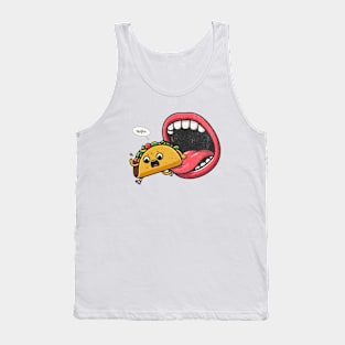 Helfe - German Taco Calling For Help Tank Top